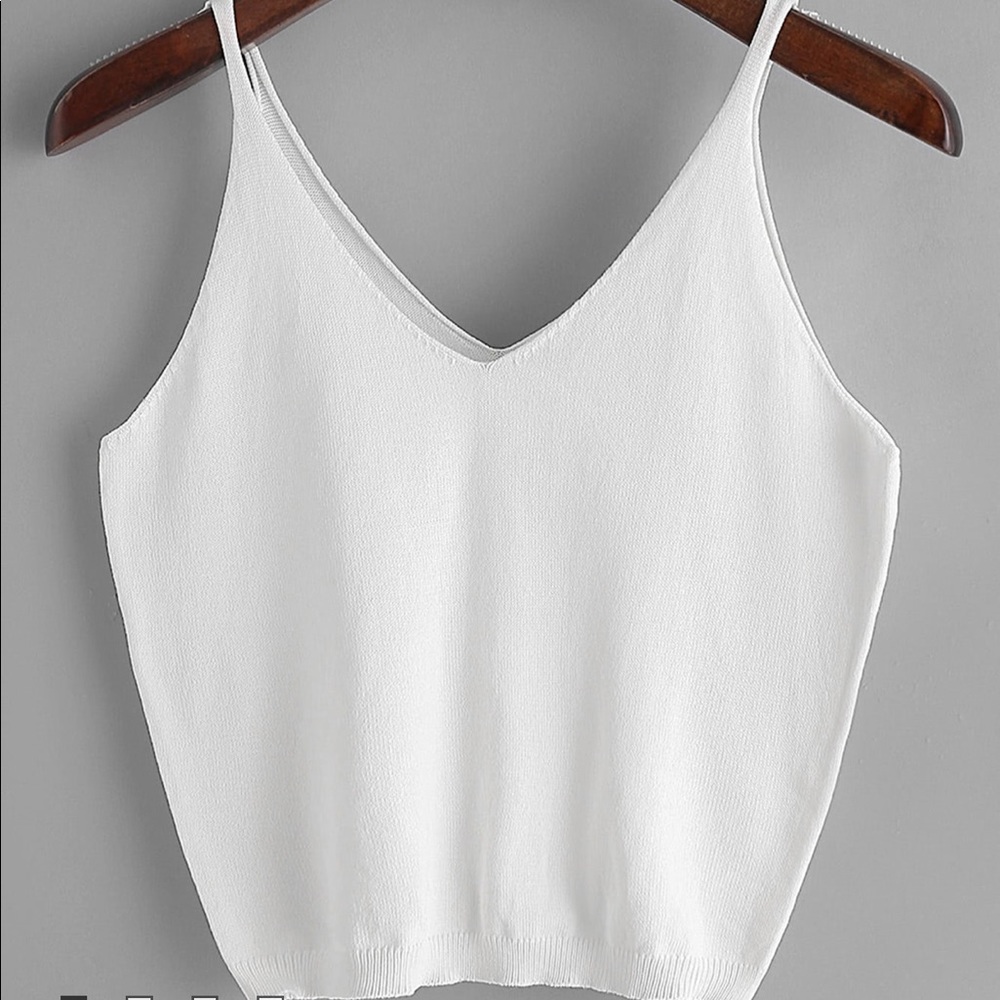 Knit crop top